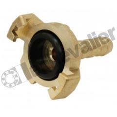 REC.6 RACCORD EXPRESS CANNELE D6 AVEC JOINT NBR - PMS:10B - NFE29573