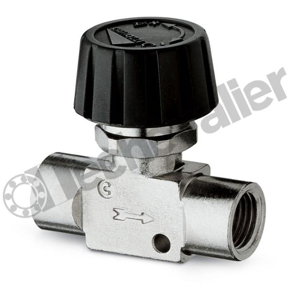 2830 1/4 REGLEUR DEBIT 2 DIRECTIONS F.F. 1/4 A BOUTON - CAMOZZI