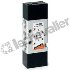 358-033 DIST. 5/2 BIST. 1/8 PNEU DEBIT 700L/min - PNE/PNE - CAMOZZI