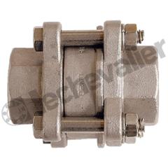 CARI3P.1/2 CLAPET ANTI RETOUR FF TT POSITION INOX - PN25 - FAF=68,5