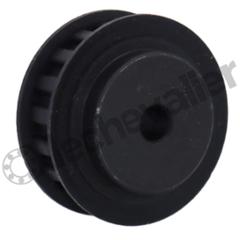 100H Z18 2F MOYEU BRUT POULIE POWERGRIP ACIER 2 FLASQUES