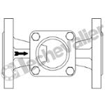 CONTROLEUR CIRCU. CONA DN1-1/4 PN16 EN-JL1040 FIG:12.660 FAF=160 - ARI