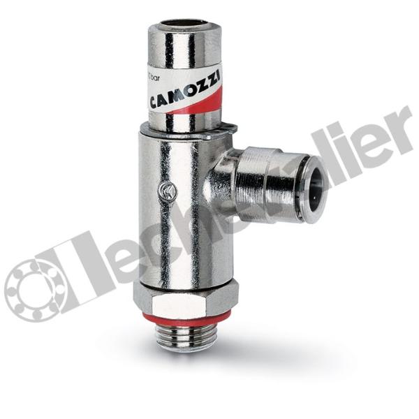 GSCU 803-1/8-6 REG. DEBIT 1/8 D6 A L'ECHAPPEMENT - VIS - CAMOZZI