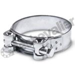 CT.80-85 COLLIER TOURILLON ZINGUE GRIS Cr3 - 24mm - PLAGE 80-85mm