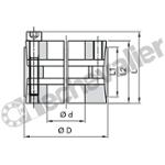 RCK11 150X200 FRETTE DE SERRAGE CHIARAVALLI