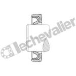 G14X21X3-C BAGUE INA