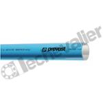 PPS BTU3240 TUBE ALU D32 L=4M PEINTURE EPOXY BLEUE - PREVOST