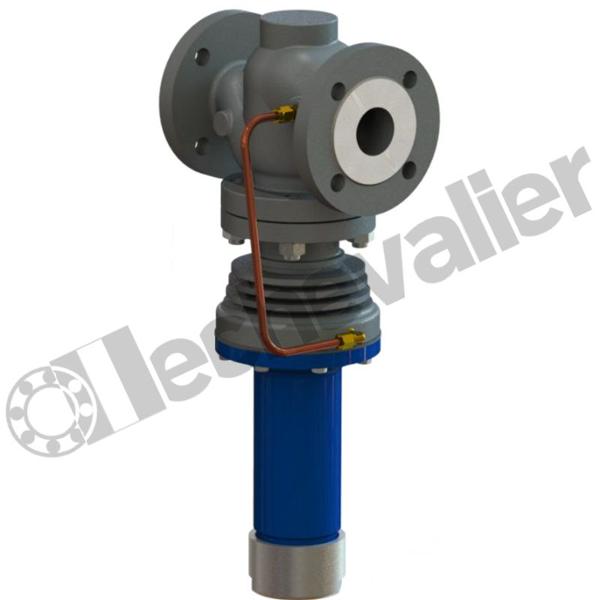 PRDX.15PN40R4 DETENDEUR VAPEUR DN15 Kv=4,9 0,8 à 6,8B FAF=130mm - SART