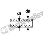 6287 11 06 TUBE GRAISSAGE D6,35X11, 100M - REMPLI GRAISSE NLGI 2
