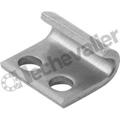K0046.9142142 CONTRE-CROCHET, FORME:A ACIER INOX.