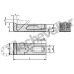 K0853.93012022 MINI CRAMPON HAUT REGLABLE FORME A
