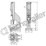 K1551.06000 PRESSE A GRENOUILLERE PNEUMATIQUE