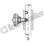 K0245.12065 DOIGT D'INDEXAGE AVEC BOUTON 5 LOBE