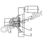 K0173.00420 RONDELLE ACIER D1=4,3, D=20