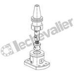 K1012.1240 TENONS DE SERRAGE PAS DE 80MM D=12